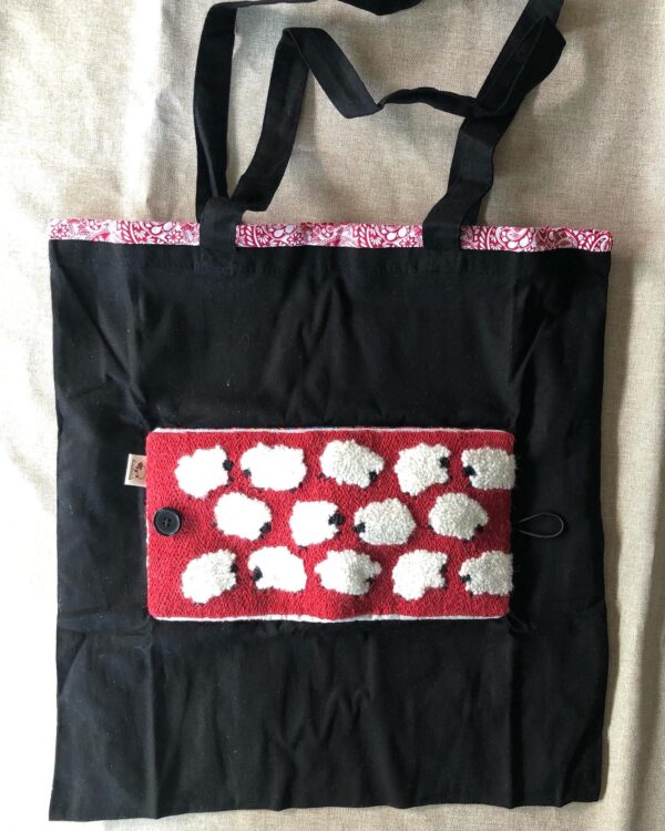Tote bag ripiegabile - sheep