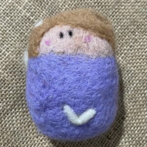 Light violet Christmas Angel