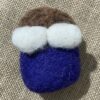Dark violet Christmas Angel