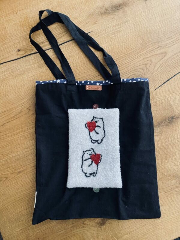 Tote bag ripiegabile- Bear