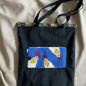 Galline - Tote bag ripiegabile