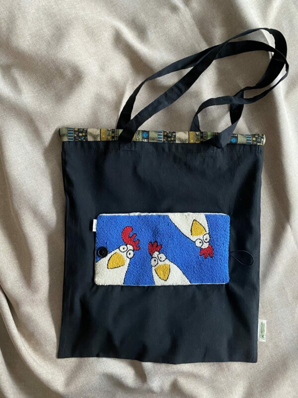 Galline - Tote bag ripiegabile