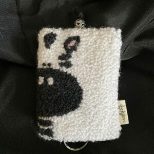 Key cover zebra